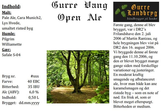 Gurrevang Open Ale